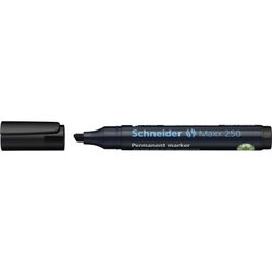 Schneider 125001 Permanentmarker Maxx 250 2-7mm Keilspitze schwarz