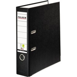 Falken 09984089 Ordner S80 DIN A4 80mm PP schwarz