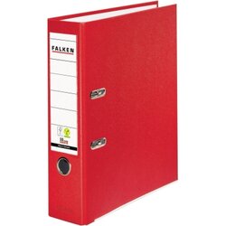 Falken 09984071 Ordner S80 DIN A4 80mm PP rot 