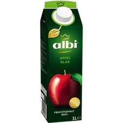 albi 219205005 Albi Apfelsaft klar 6x1l 