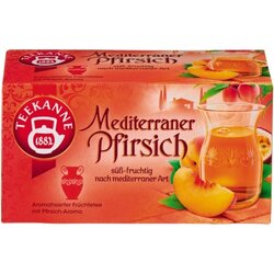 Teekanne 7262 Mediterraner Pfirsich 20 St./Pack.