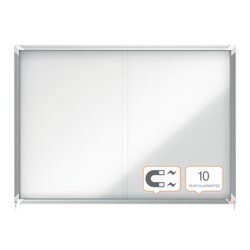 Nobo® 1902571 Schaukasten 135,2x96,7x6,3cm 18xDIN A4 silber
