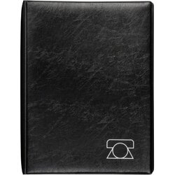 BRUNNEN 106434090 Telefonringbuch DIN A5 A-Z schwarz