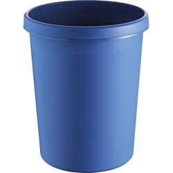 helit H6106234 Papierkorb 39x48cm 45l rund Polyethylen blau