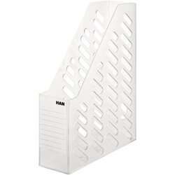 HAN 1602-63 Stehsammler BRILLANT DIN A4/C4 klar transluzent