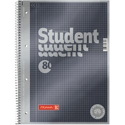 BRUNNEN 1067142 Collegeblock Premium DIN A4 kariert