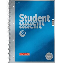 BRUNNEN 1067147 Collegeblock DIN A4 dotted 90g 80Blatt