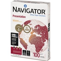 Navigator 82437A10S Kopierpapier Presentation DIN A4 weiß 500 Bl./Pack.