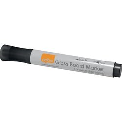 Nobo® 1905322 Marker schwarz 4 St./Pack. 