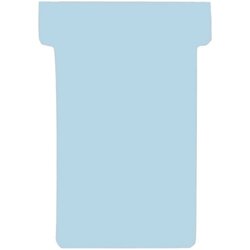 FRANKEN TK218 T-Karte Größe2 84x48mm hellblau 100 St./Pack.
