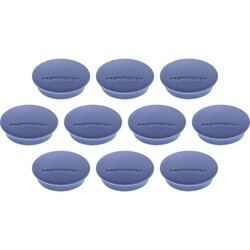 magnetoplan® 1662114 Magnet Discofix Junior 34mm dunkelblau 10St.