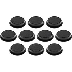 magnetoplan® 1662112 Magnet Discofix Junior 34mm schwarz 10St.
