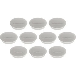 magnetoplan® 1662101 Magnet Discofix Junior 34mm grau 10St.