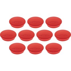 magnetoplan® 1662106 Magnet Discofix Junior 34mm rot 10St.