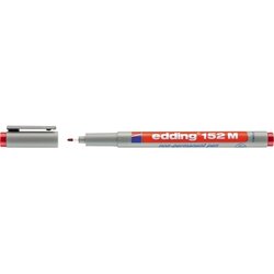 edding 4-152002 Folienschreiber 152 M non-permanent rot