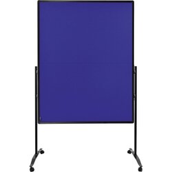 Legamaster 7-205410 Moderationswand 120x150cm klappbar Filz marineblau