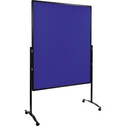 Legamaster 7-204410 Moderationswand 120x150cm Filz marineblau