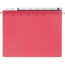 ORGALEX® 1206401 Hängehefter 1Abheftvorr. Re-Heftung rot