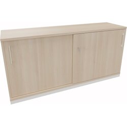 Neutralware 820112572 Schiebetürenschrank 2OH 1600x442x781 si/Akazie