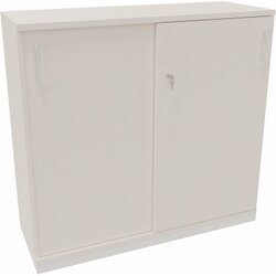 Neutralware 820112901 Schiebetürenschrank 3OH 1200x442x1133 ws/Weiß