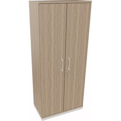Neutralware 820109571 Flügeltürenschrank  5OH B800xT442xH1869 ws/Eiche