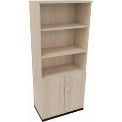 Neutralware 820109672 Kombischrank 2OH Tür 3OH Regal 800x442x1869 an/Akazie