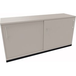 Neutralware 820112481 Schiebetürenschrank 2OH 1600x442x781 an/Lichtgrau