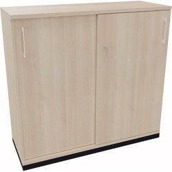 Neutralware 820112772 Schiebetürenschrank 3OH 1200x442x1133 an/Akazie