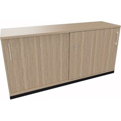Neutralware 820112471 Schiebetürenschrank 2OH 1600x442x781 an/Eiche Nat
