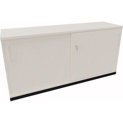 Neutralware 820112401 Schiebetürenschrank 2OH 1600x442x781 an/Weiß