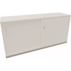 Neutralware 820112501 Schiebetürenschrank 2OH 1600x442x781 si/Weiß