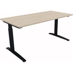 Neutralware 810012872 Schreibtisch 1600x800x650-850 Kufe Quadrat an/Akazie