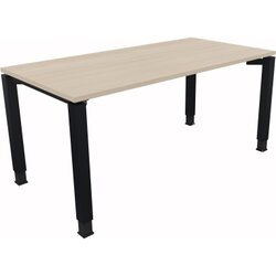 Neutralware 810013172 Schreibtisch 1600x800x680-820 4Fuß Quadrat an/Akazie