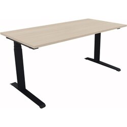 Neutralware 810013472 Schreibtisch 1600x800x645-1275 Kufe Quadrat an/Akazie