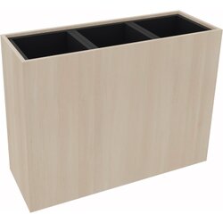 Neutralware 820112172 Pflanzgefäß 3er hoch  B1062xT380H800mm Akazie