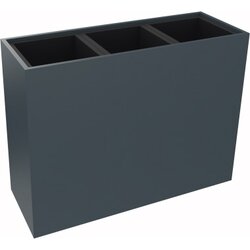 Neutralware 820112182 Pflanzgefäß 3er hoch  B1062xT380H800mm Lavagr