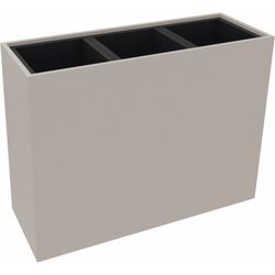 Neutralware 820112181 Pflanzgefäß 3er hoch  B1062xT380H800mm Lichtgr