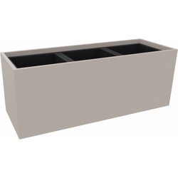 Neutralware 820112281 Pflanzgefäß 3er niedrig  B1062xT380H400mm Lichtgr