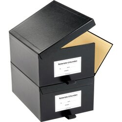 SoldanPlus 64 Urkundenkasten CLASSIC  1/2 Ordnerhöhe sw
