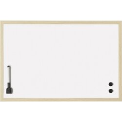 magnetoplan® 121927 Whiteboard MDF-Rahmen 790x590mm