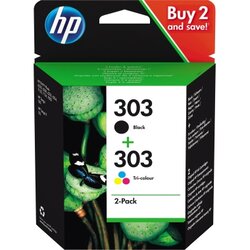 HP 3YM92AE Tintenpatrone 303 sw+c/m/y2 St.