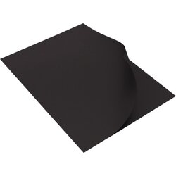 RENZ 21300014 Deckblatt A4 ledergenarbt 250g sw 100St
