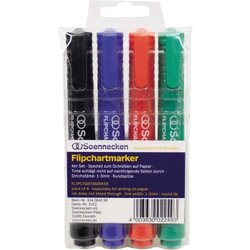 Soennecken 3352 Flipchartmarker sortiert 4 St./Pack.