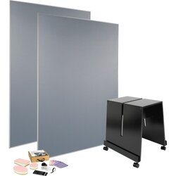 SIGEL Präsentationswand Meet up Bundle