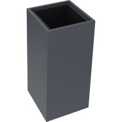 Neutralware 820111782 Pflanzgefäß 1er hoch  B380xT380H800mm Lavagr