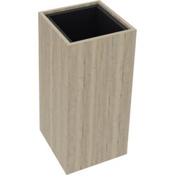 Neutralware 820111771 Pflanzgefäß 1er hoch  B380xT380H800mm Eiche Nat