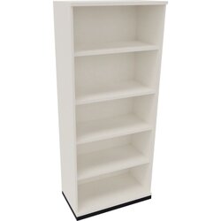 Neutralware 820118001 Regal 5OH 800x442x1869 an/Diamant Weiß