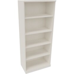 Neutralware 820118201 Regal 5OH 800x442x1869 ws/Diamant Weiß