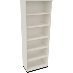 Neutralware 820118601 Regal 6OH 800x442x2221 an/Diamant Weiß