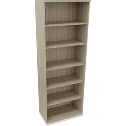 Neutralware 820118871 Regal 6OH 800x442x2221 ws/Eiche Natur